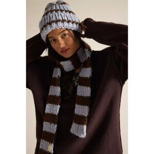 Free People Crochet Knit Beret in Brown | NWT Amelia Crochet Knit Beret | Free People main image 3